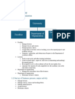 Situation Survey: University