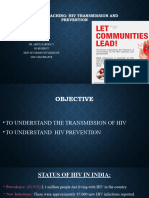 HIV TRANSMISSION AND PREVENTION Edited