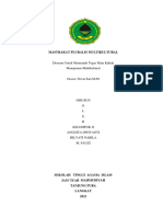 Makalah Msyarakat Pluralis Multikultural