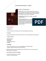 Caracterización de Personajes Pulsiones PDF