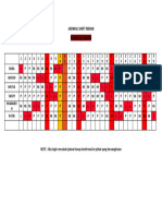 Jadwal Shift Bidan April