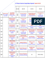 FDP Schedule