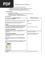 Grade 1 Rhyming Words Lesson Plan | PDF | Lesson Plan | Teachers
