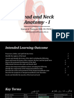 Head and Neck Anatomy Lec1