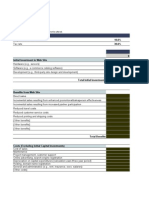 Website Budgeting Tool