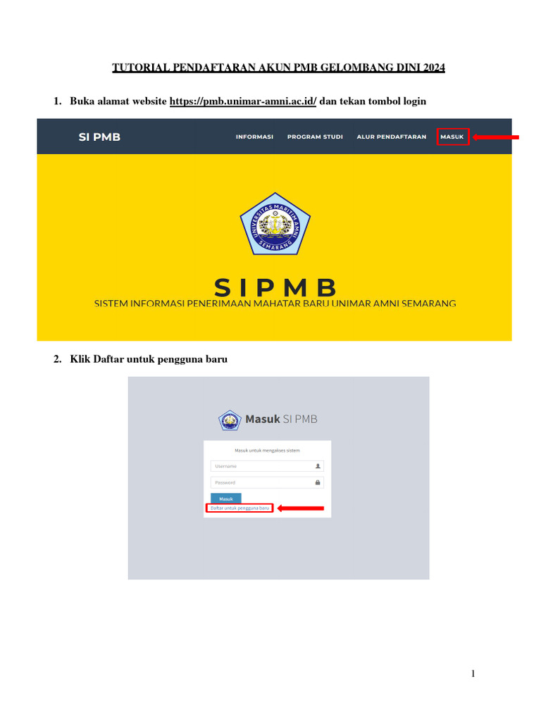 Tutorial PMB 2023 | PDF