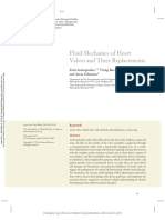 Fluid Mechanics of Heart Valves and Their Replacements