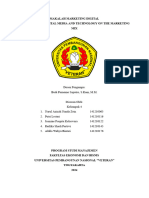 Makalah Marketing Digital Kel 4 The Impact of Digital Media and Technology On The Marketing Mix