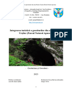 Integrarea Turistică A Geositurilor Din Zona Peștera Urșilor (Parcul Natural Apuseni) - Răzvan Focșa - FGG Iași, UAIC