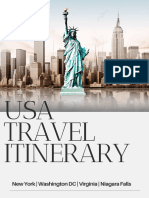 USA Itinerary