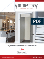 Symmetry Residential Elevator Brochure