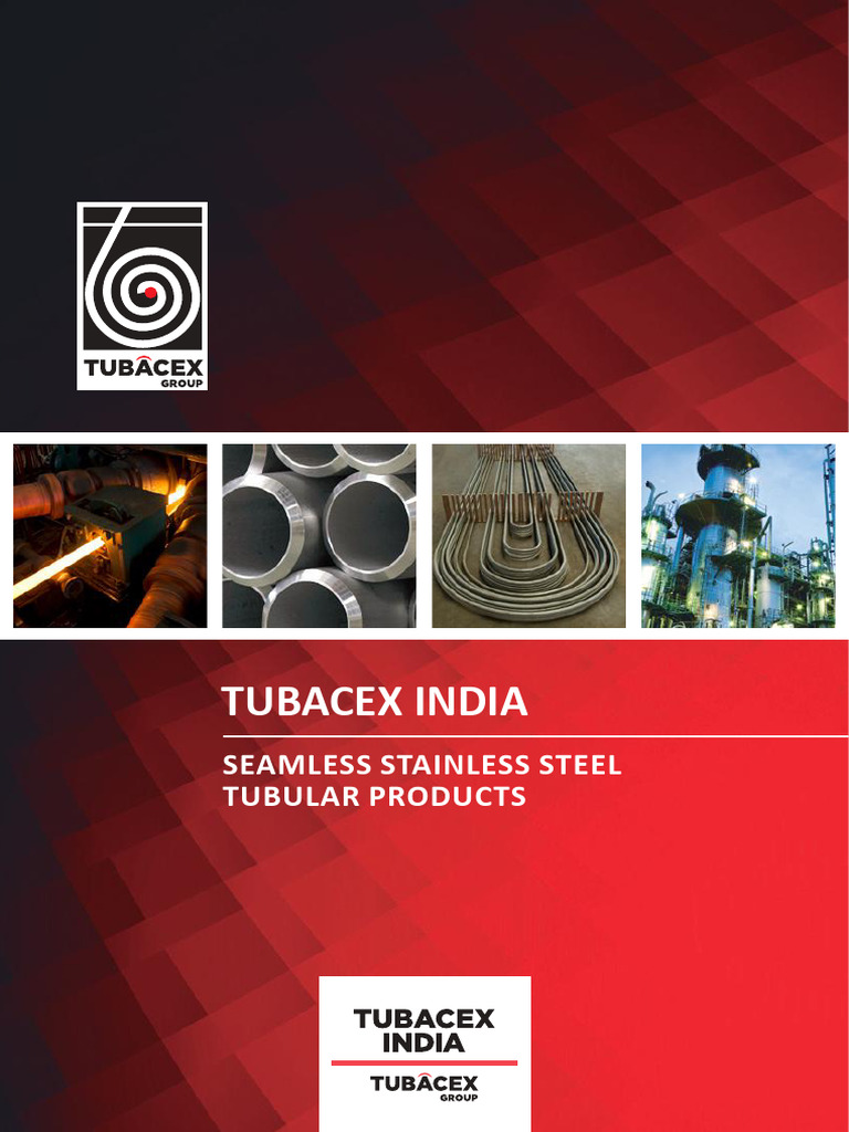 Tubacex India Catalogue PDF Pipe (Fluid Conveyance) Steel