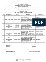 Agenda Pimpinan Muhammad Adrian Madani 12B