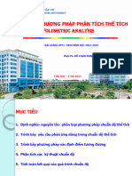 Phương pháp "Chuẩn độ thể tích" CTUMP