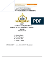 Java - Programming - Microproject. Final PDF