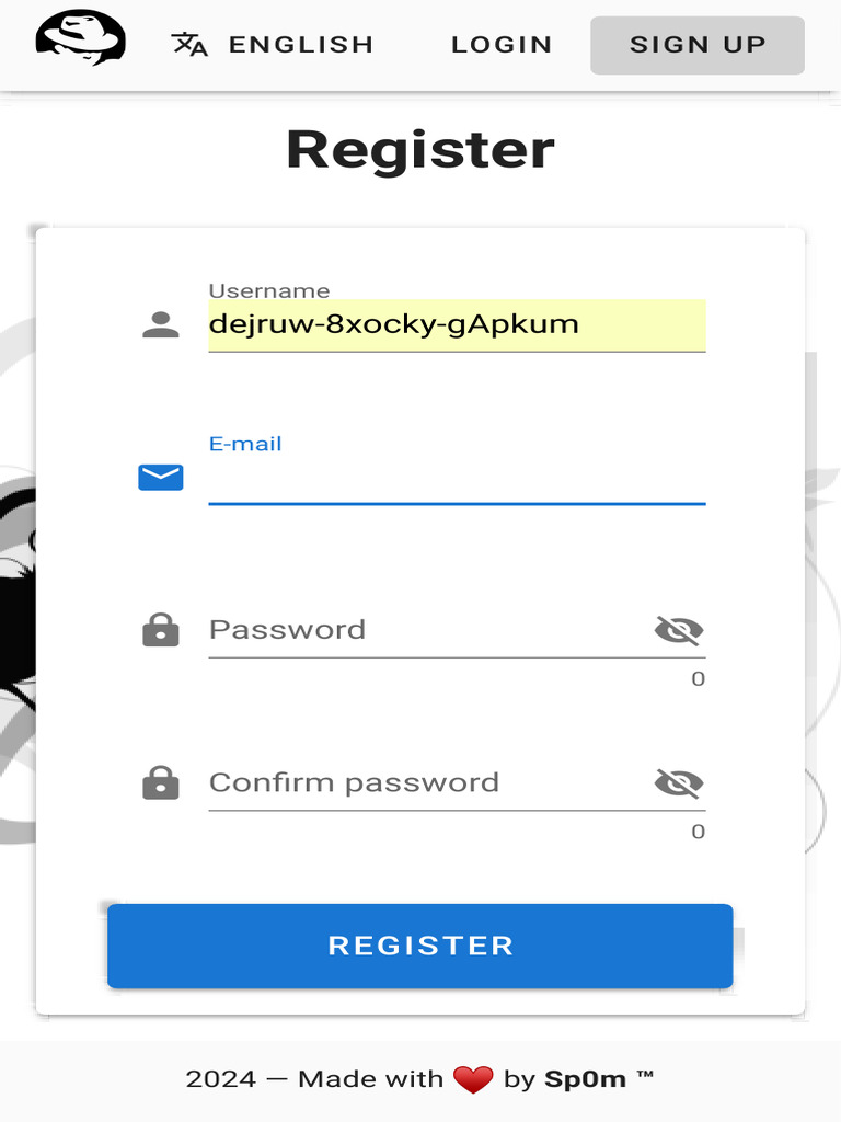 User Registration Form Template | PDF