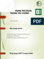 Ung Dung MS Excel Trong TC G I SV