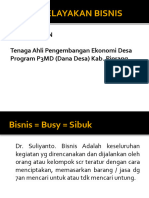 Study Kelayakan Bisnis Kamal