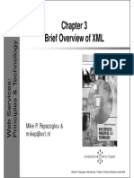 Brief Overview of XML Brief Overview of XML: Mike P. Papazoglou & Mikep@uvt - NL