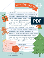 Colorful Cute Playful Illustrated Christmas Letter From Santa