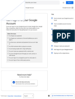 Can't Sign in To Your Google Account - Google Account Help