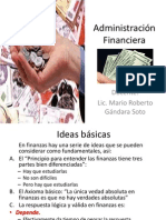 Administración Financiera-Conceptos y Formulas