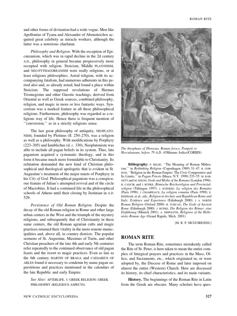 Evolution of the Roman Rite Practices | PDF | Catholic Church | Mass ...