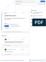 Gmail Reocovery - Google Account Community