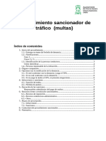 Procedimiento Sancionador de Tráfico (Multas)