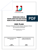 Contoh Hse Plan