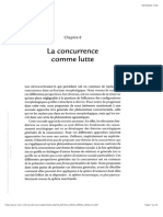 Pierre FrancÌ Ois, La Concurrence Comme Lutte