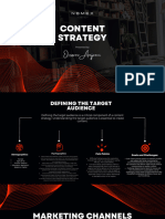 Black and Red Elegant Corporate Marketing Plan Presentation