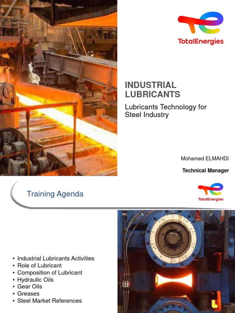 Lubricants Technology For Steel Industry | PDF | Lubricant | Liquids