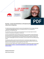Ken Hom Scholarship 2021 - Info For Students and Graduates