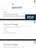 Project Management Session 2