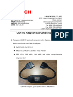 CAN-FD Adaptor Instruction
