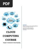 Chapter1 - Introduction To Cloud Computing