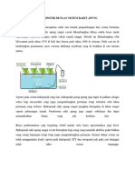 Hidroponik Dengan Sistem Rakit Apung