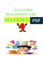 4° Mat Evaluacion Diagnostica