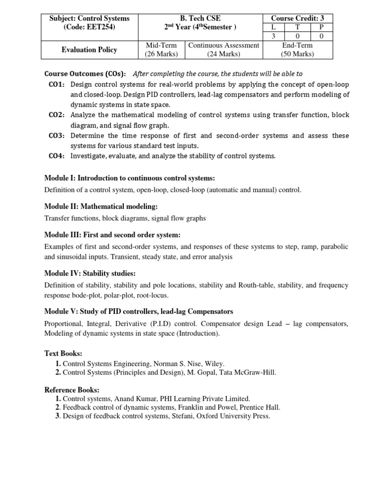 Wireless Multimedia Systems Syllabus