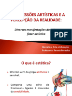 As Expressões Artísticas e A Percepção Da Realidade