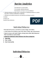 UNIT III - Behavior Analytics
