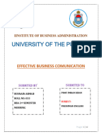 Effective Business Comunication PDF