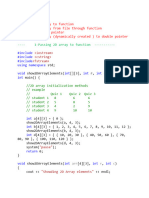 18 Jan 2024 Lecture PF - 2D Array and Double Pointers - 2