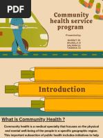 Community Health Service Program