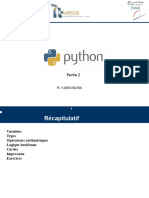 Python Fondamentales