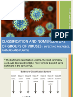 Classification & Nomenclature of Viruses