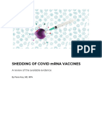 Shedding of COVID mRNA Vaccines A Review of Evidence