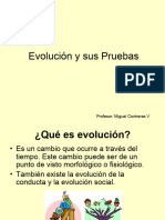 Pruebas de la Evolución (1)
