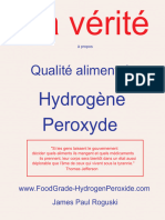 Qualité Alimentaire: Hydrogène Peroxyde